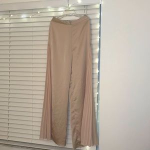 Nasty Gal silk flare pants
